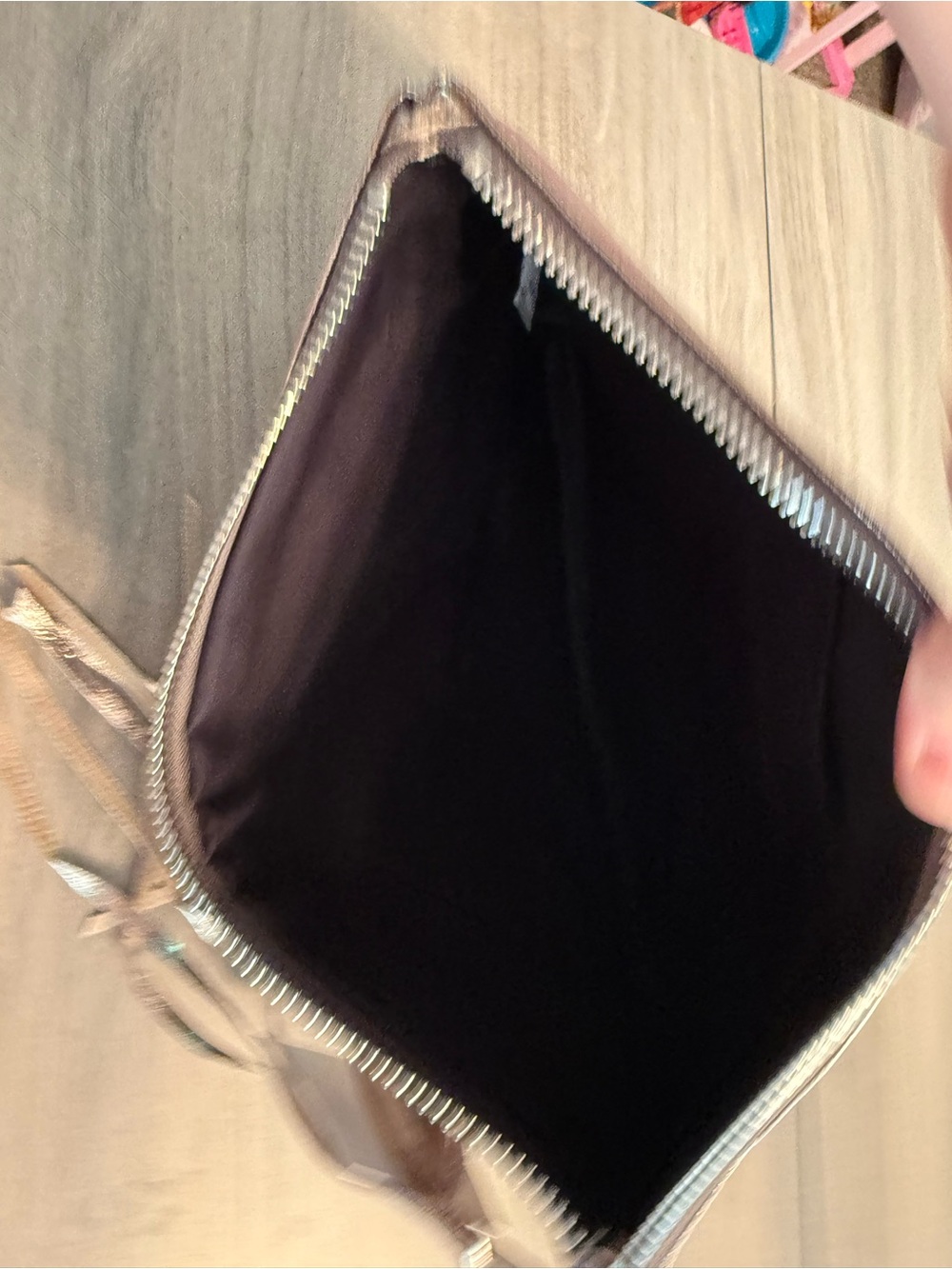 Rebecca Minkoff Metallic Pewter Fringe Clutch - Picture 4 of 6